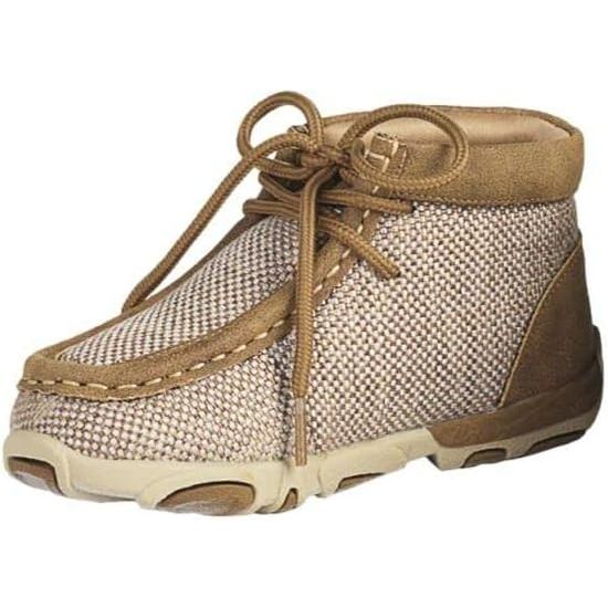 Twister Casual Shoes Boys Ezra Moc Toe Lace Tweed Fabric 443002902