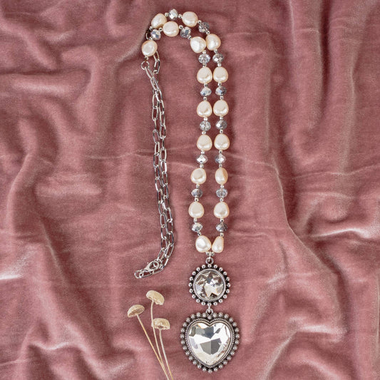 Crystal Heart Necklace
