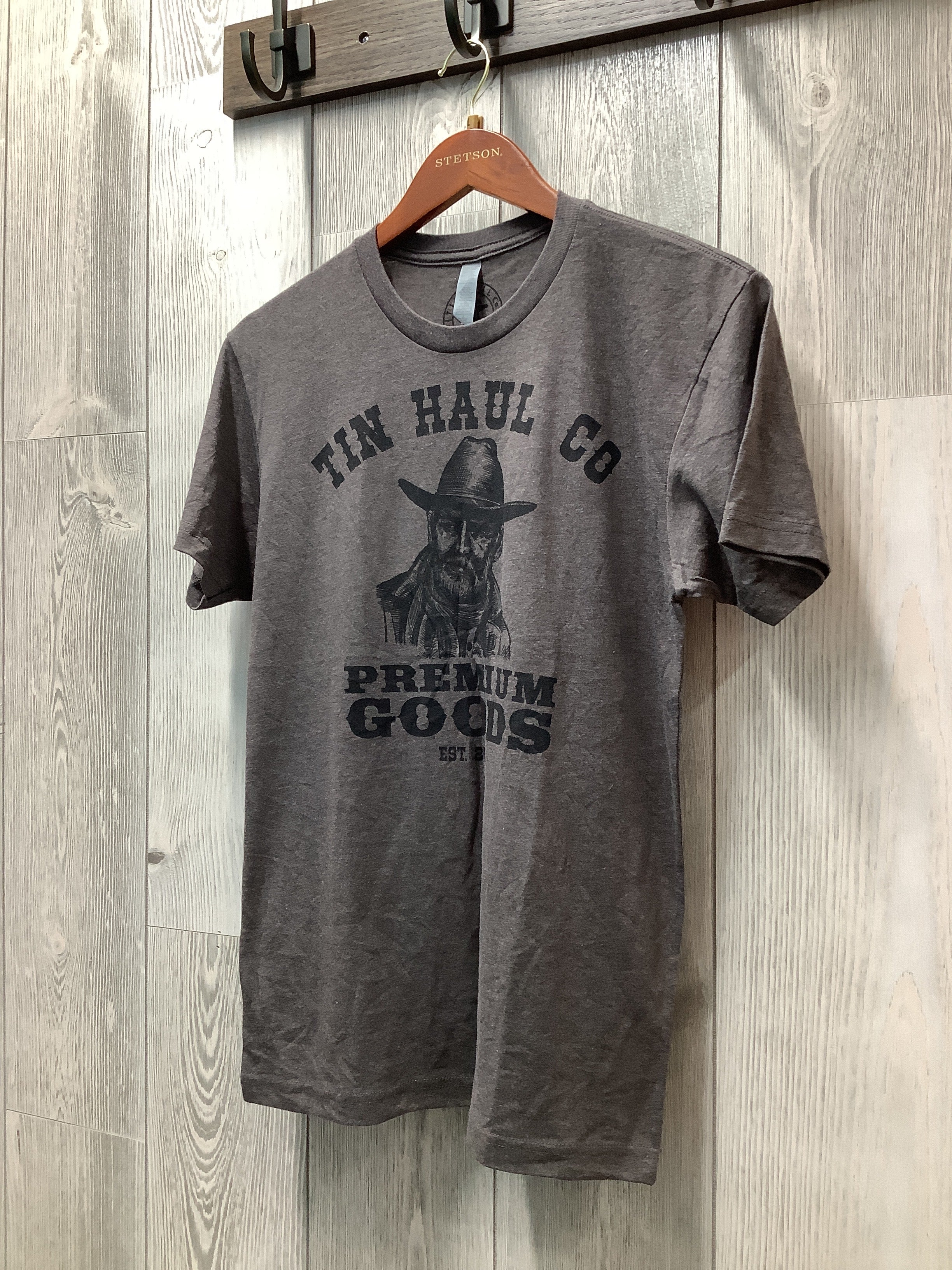 Tin Haul Men’s T-Shirt Grey 1107605010966