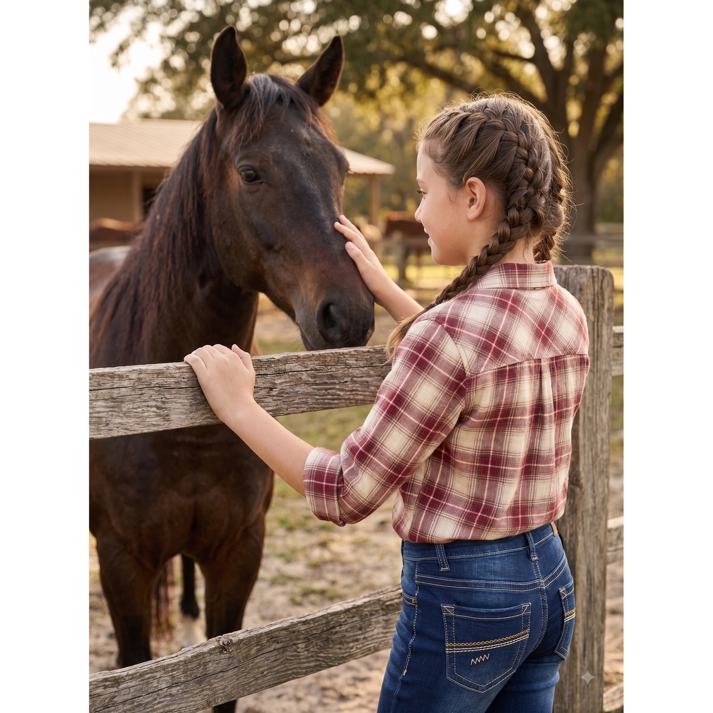 Girls' Western Jeans | Style ATWGJ-503
