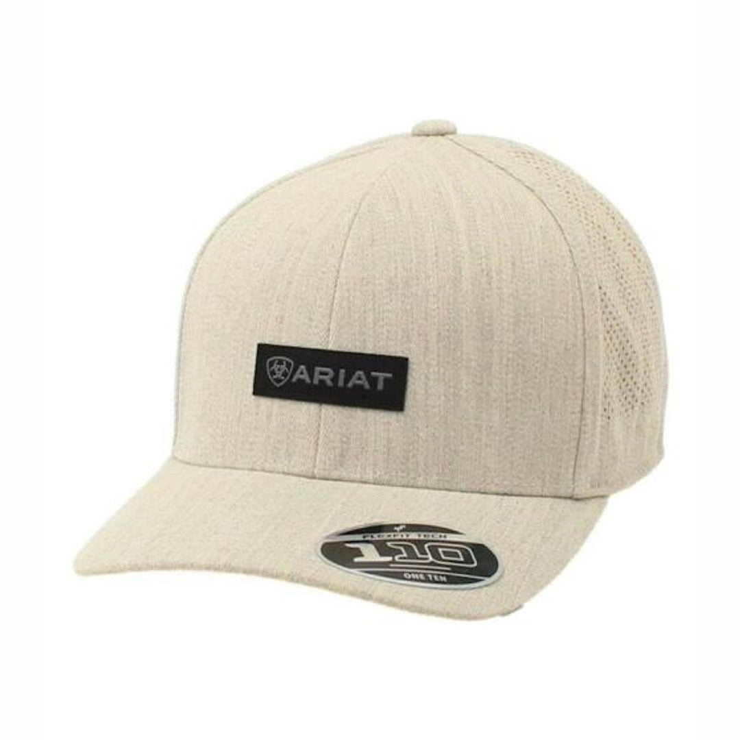 Ariat -  Grey With Ariat Logo Patch Snap Back Men’s Ball Cap A300018406