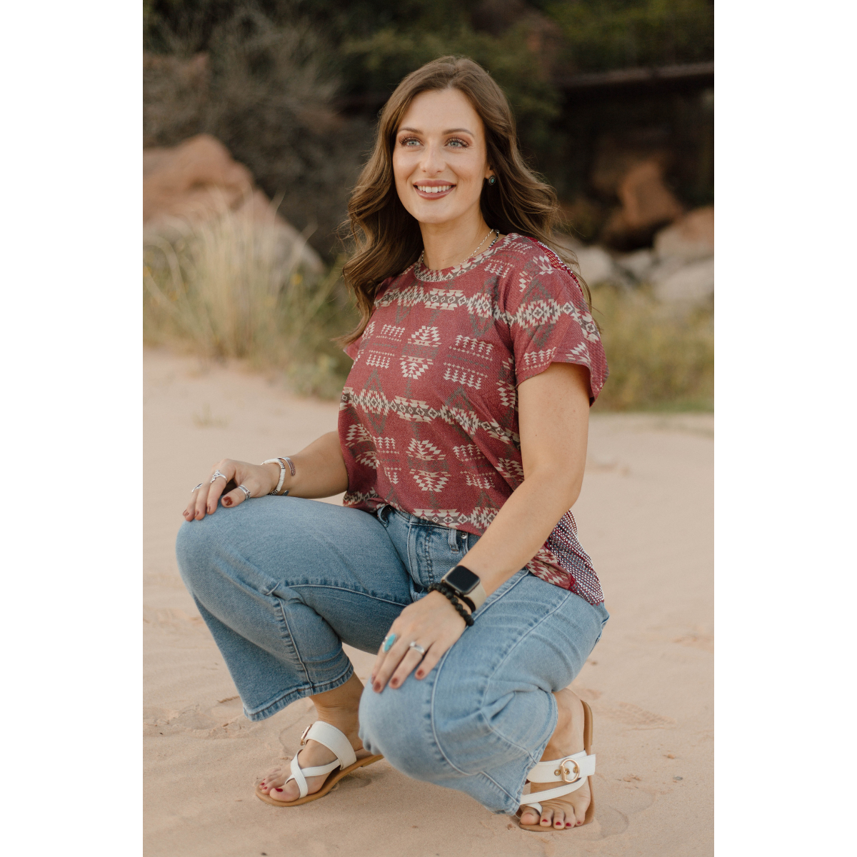 Sparkle Country Top