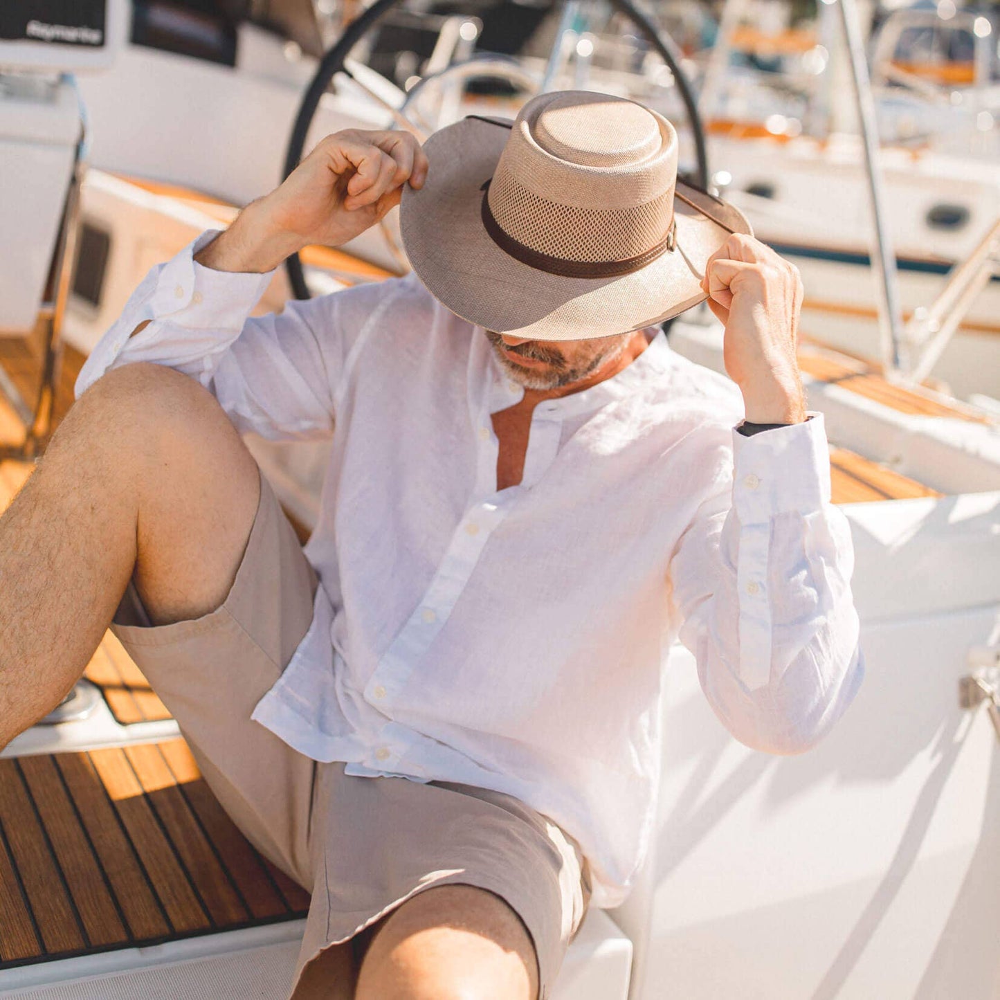 Wide Brim Straw Gambler Hat - Style Madrid