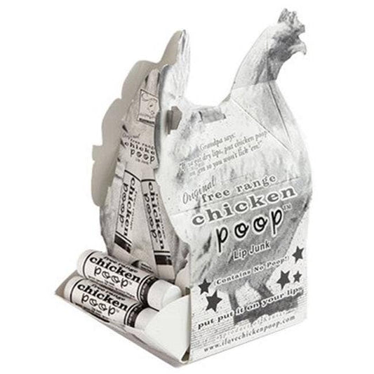 Chicken Poop® ORIGINAL Lip Balm, All Natural CHICKEN