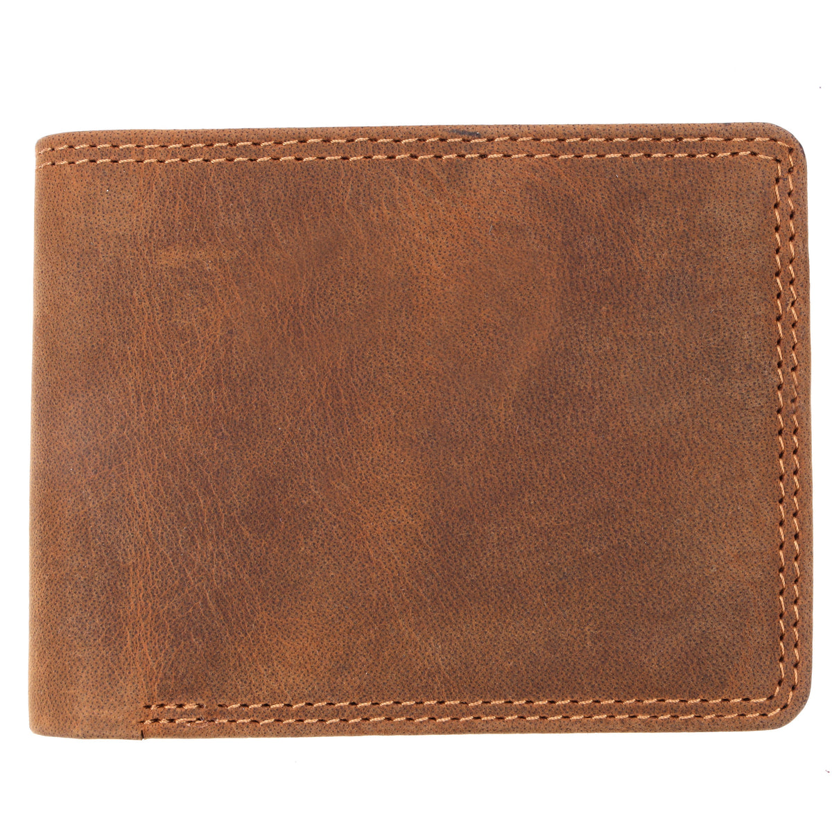 Genuine Leather Men's Wallet RFID – Brown 255