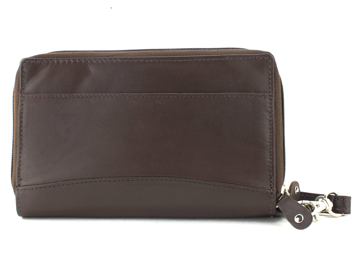 Double Zipper Women's Clutch 15585