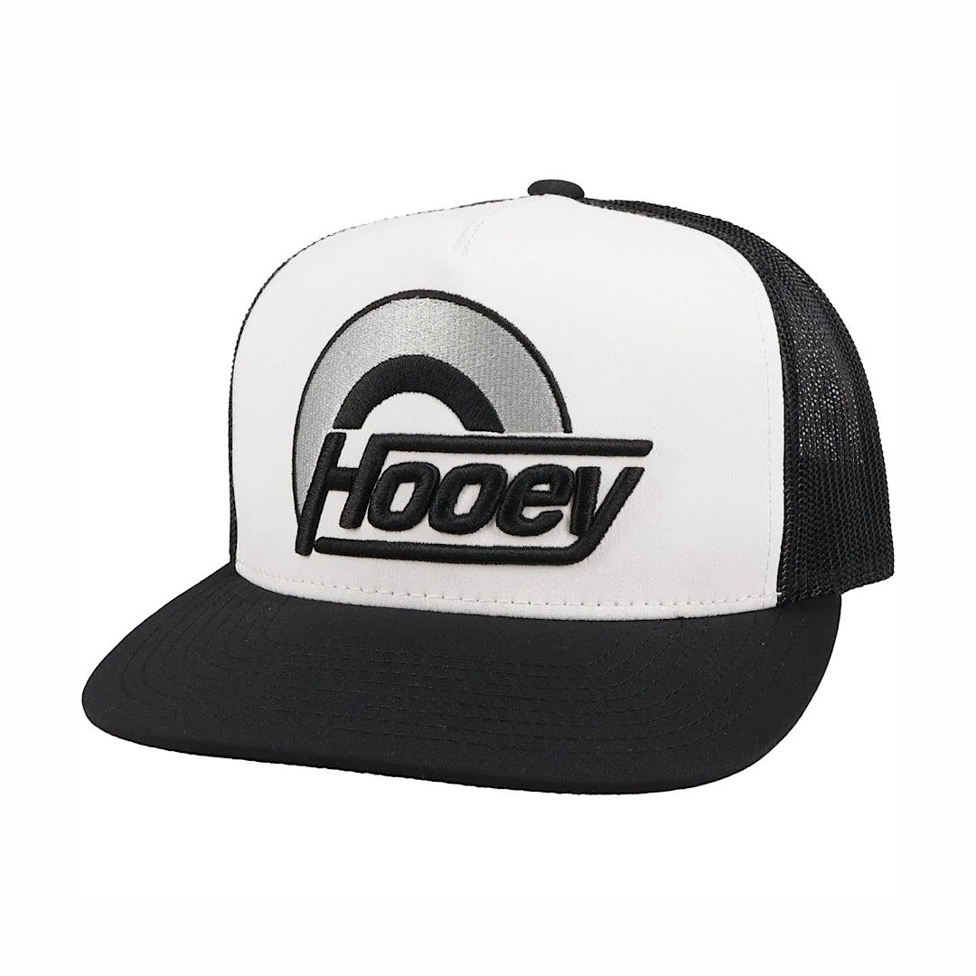 Hooey - Suds White & Black Snap Back Men’s Ball Cap 2115T-WHBK