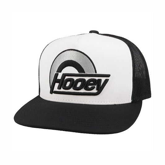 Hooey - Suds White & Black Snap Back Men’s Ball Cap 2115T-WHBK