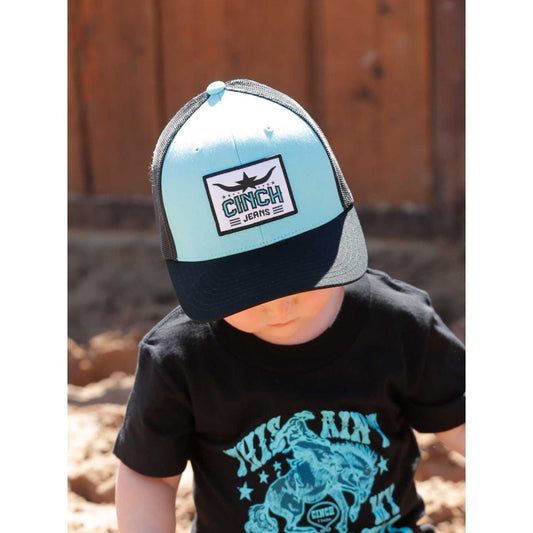 BOY'S CINCH JEANS CAP - TURQUOISE MCC0606033