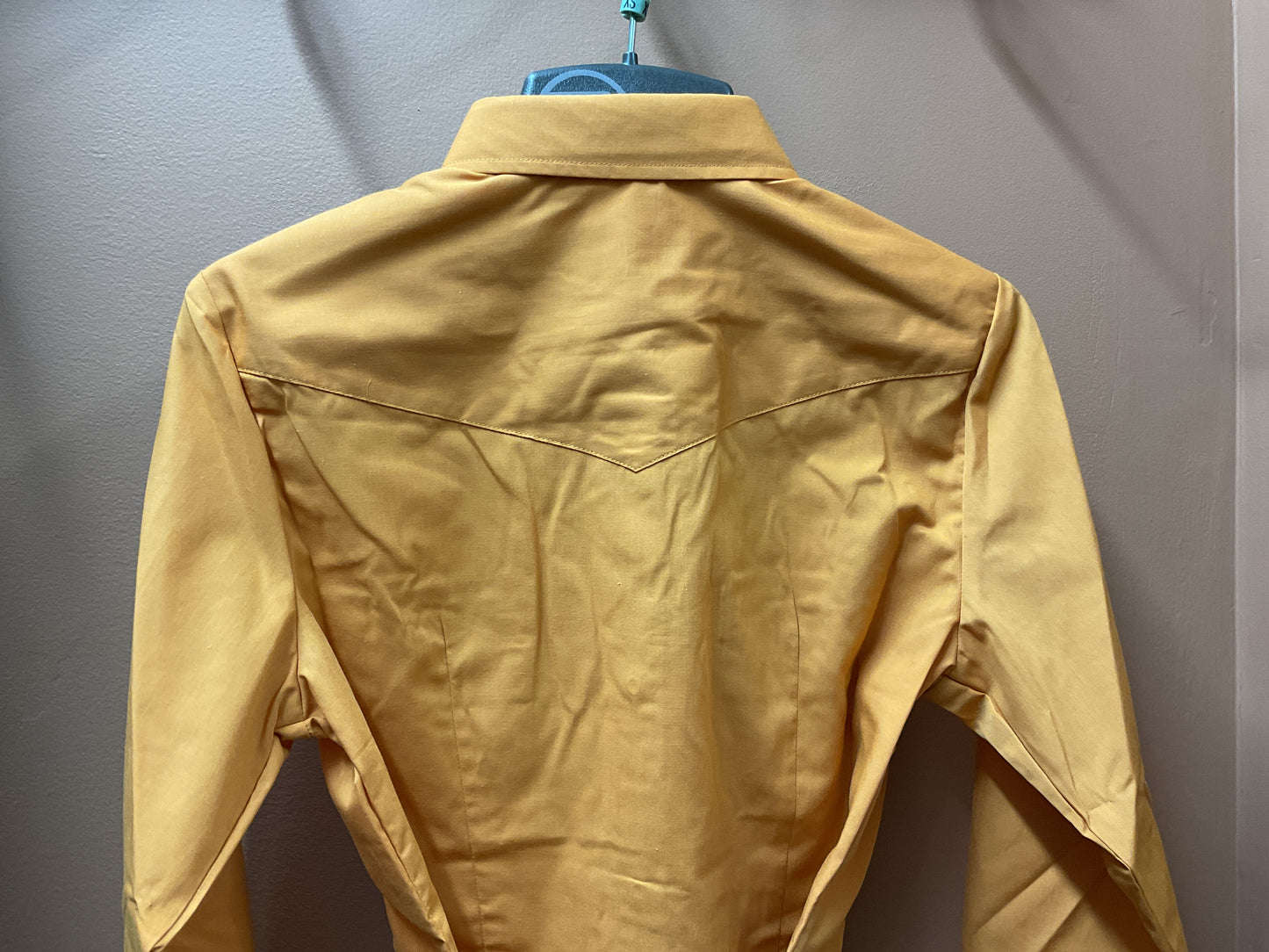Roper Ladies Western Amarillo Solid Snap Shirt, Orange 1-50-025-441