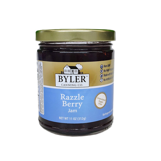 Byler's Granulated Sugar Free Razzle Berry Jam, 11 Oz