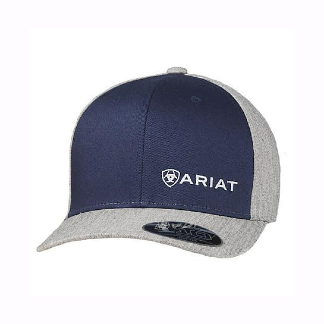 Ariat - Navy & Grey With Ariat Embroidered Logo Snap Back Men’s Ball Cap A300014703