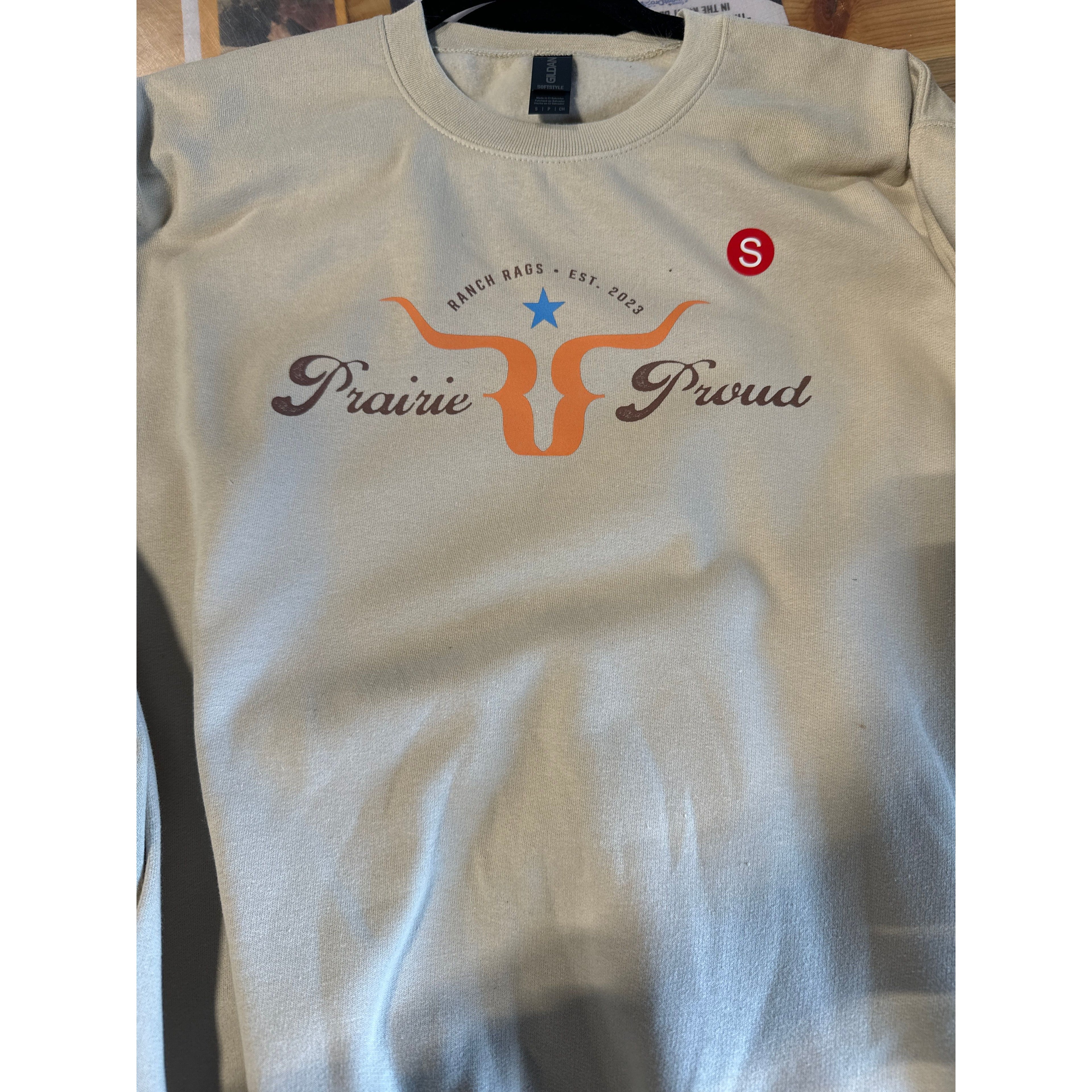 Ranch Rags Prairie Proud Graphic Crew Neck