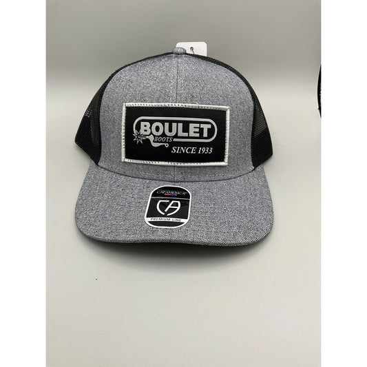 Gray Boulet Patched Cap