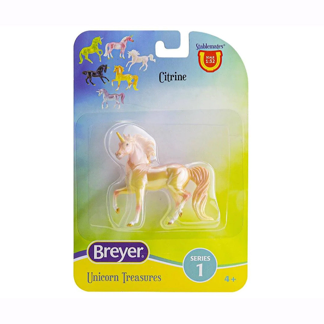 Breyer Horse Unicorn Crazy Series 1 Peridot-Topaz-Pearl-Citrine-Opal-Rose 880076