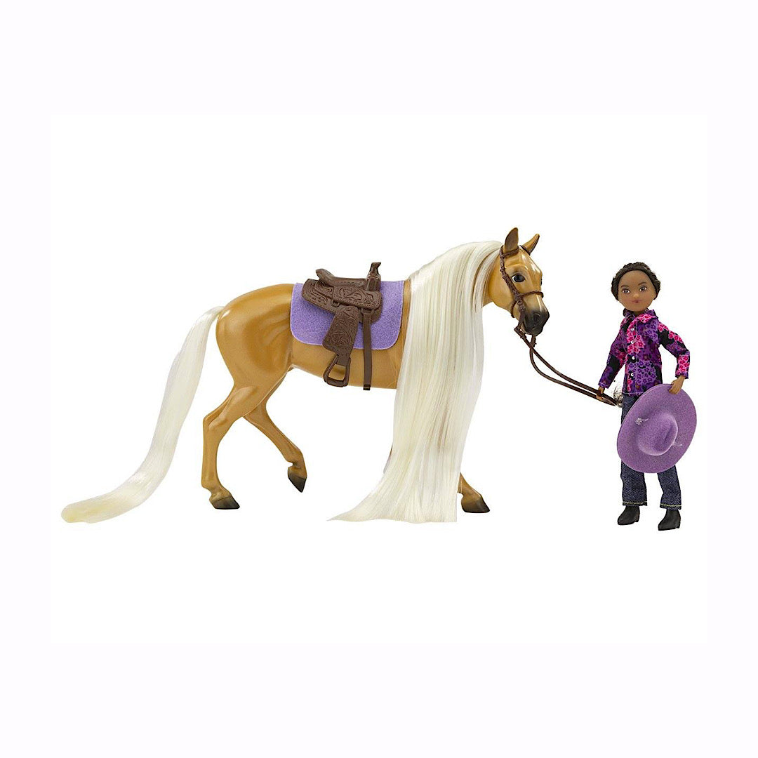 Breyer -  Quarter Horse & Western Rider 61146