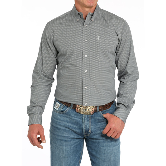 CINCH MEN'S MODERN FIT SHIRT Grey MTW1347133