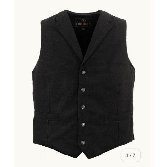 MEN’S JESSIE CANVAS VEST