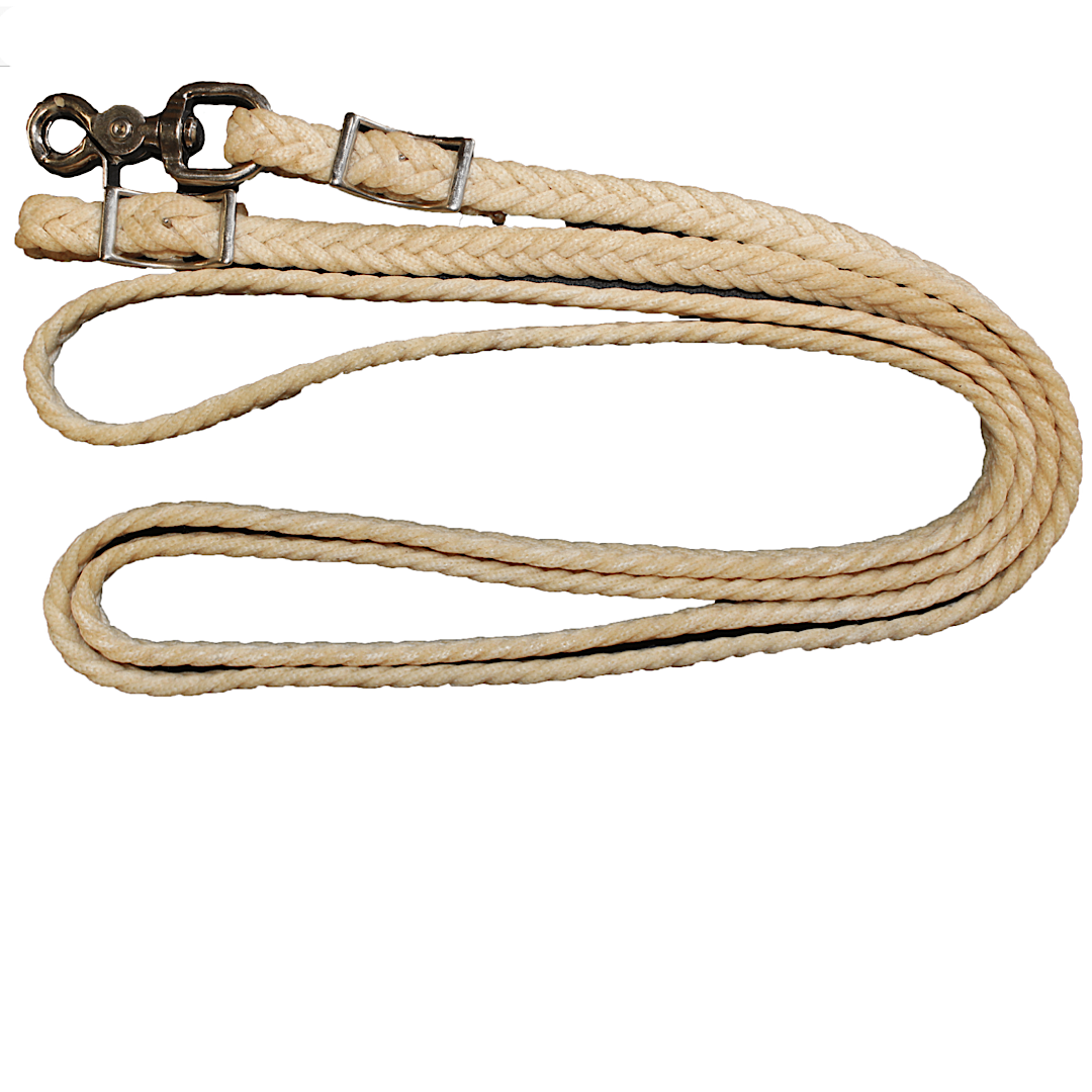 Triple E - Waxed Nylon 5/8” x 8’ Roping Reins 212707