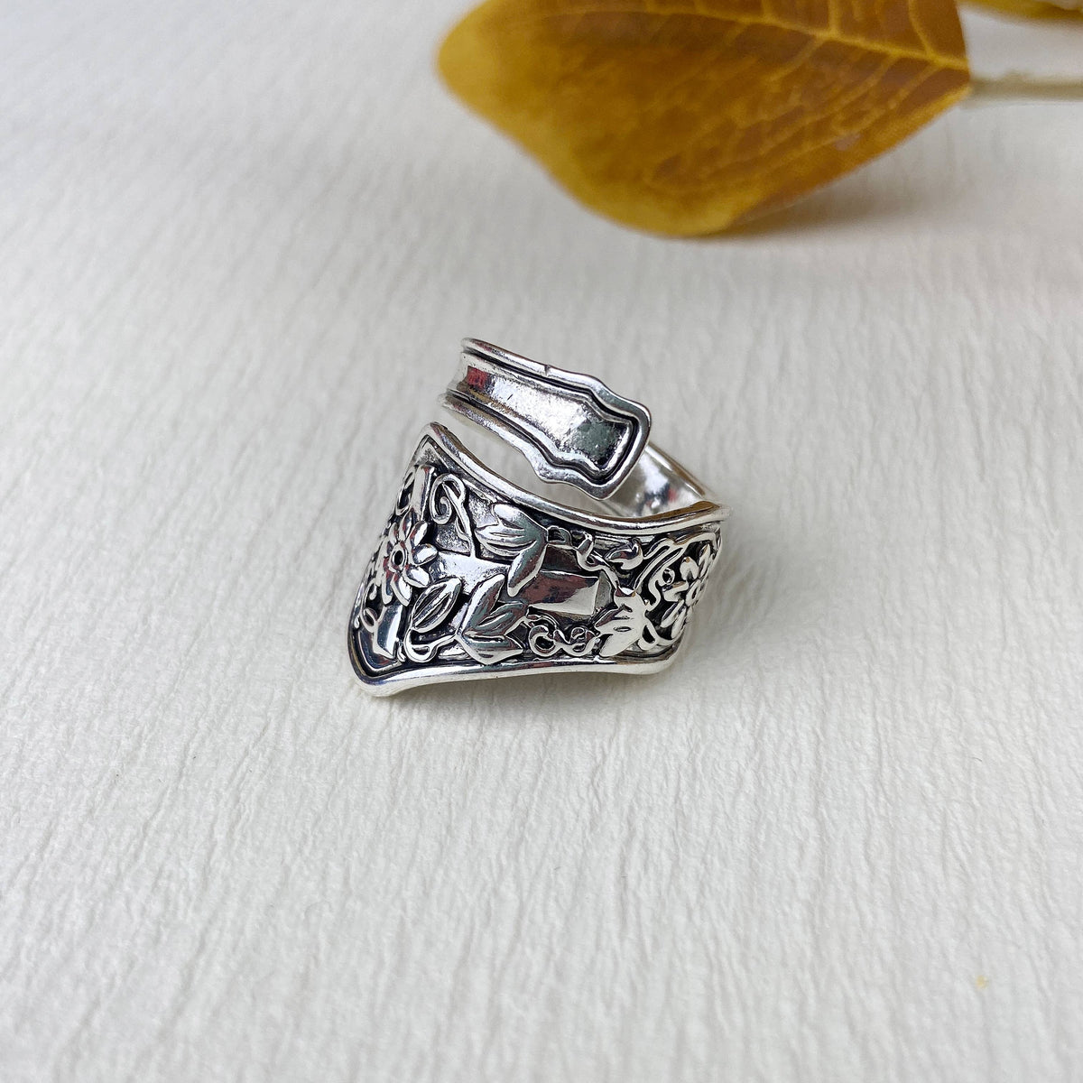 Flower Cross Ring