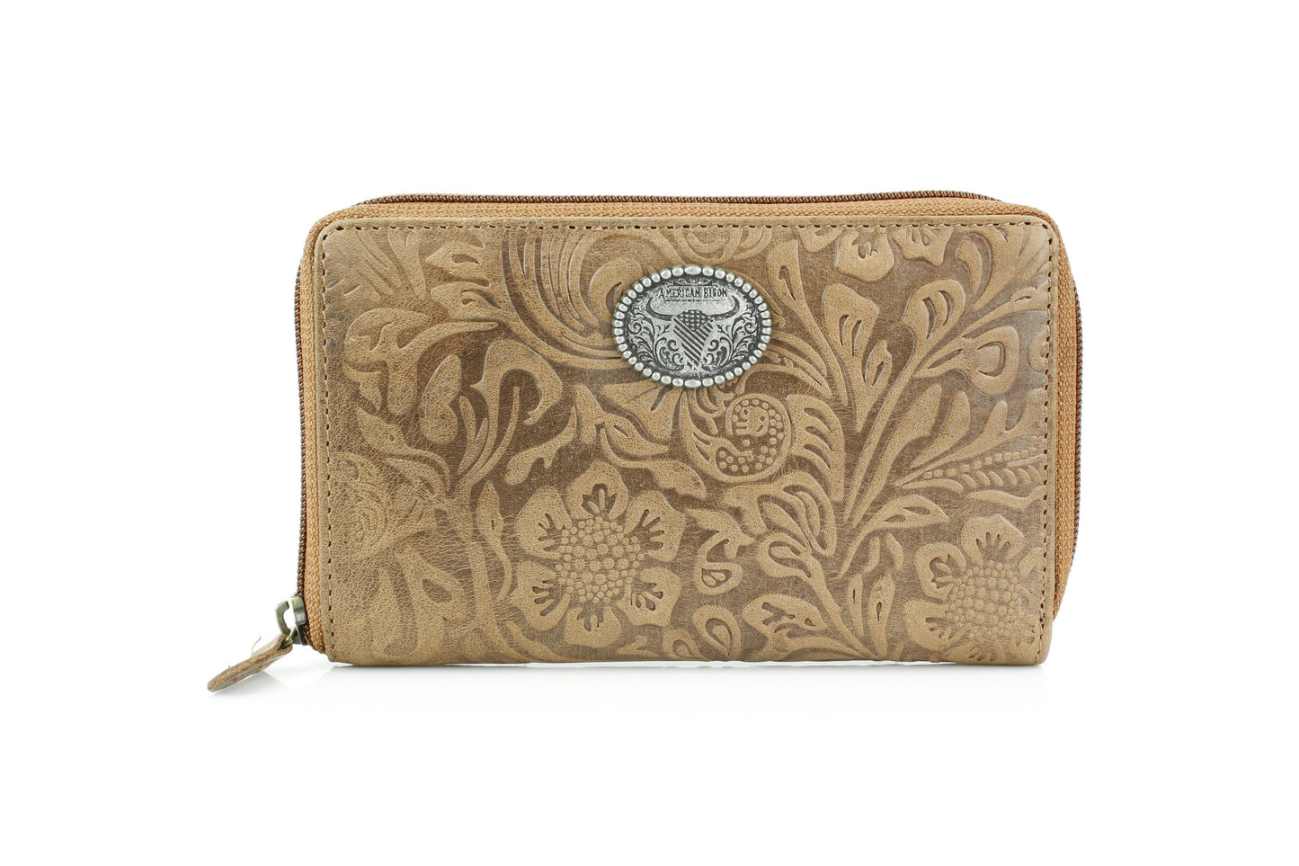 Zip Around Filigree Womens Wallet Clutch ABLW 41-25203