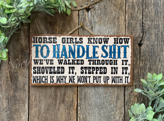 North Fork Mercantile - Horse Girls Know How To Handle Shit