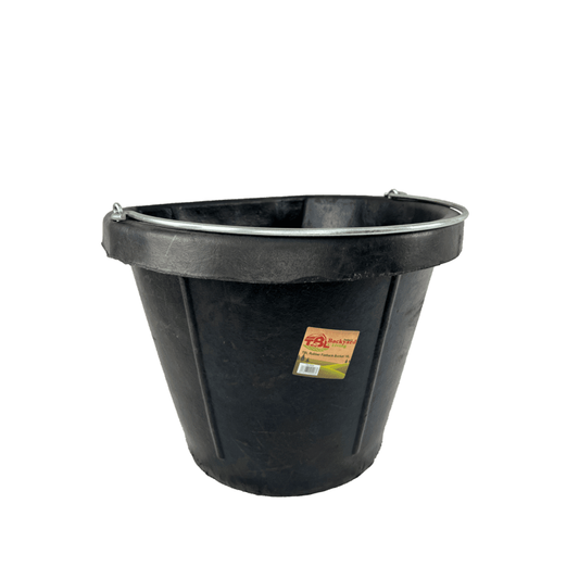 18 QT Flat Back Bucket Rubber