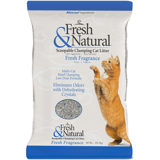 Fresh & Natural Clumping Cat Litter Scented 40lbs