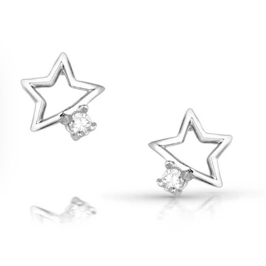 Single Star Earrings ER5798