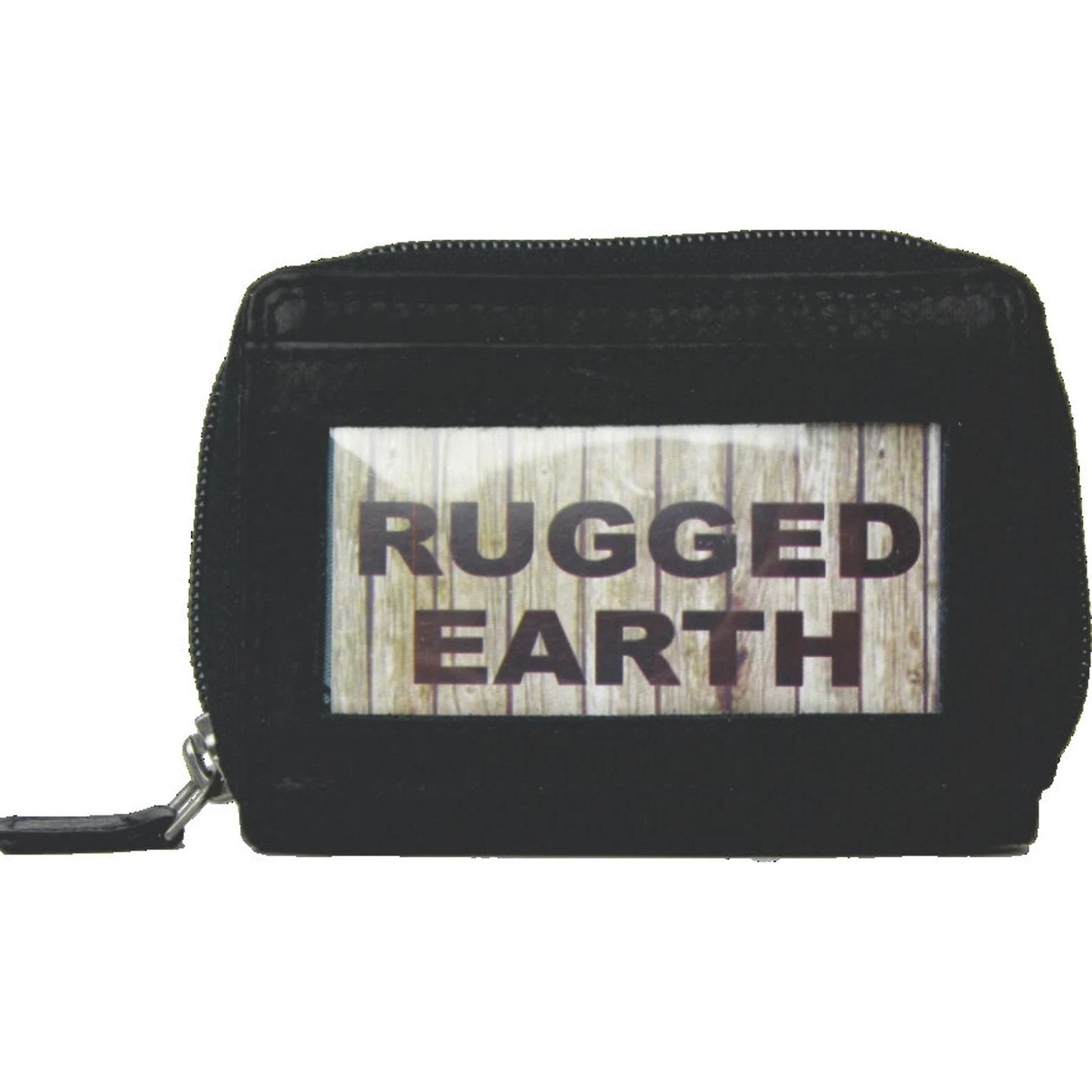 Rugged Earth Leather Credit Card Wallet