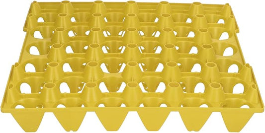 30 Cell Reusable Stackable Plastic Egg Trays for Home Farm Chicken Eggs Storage and Transportation