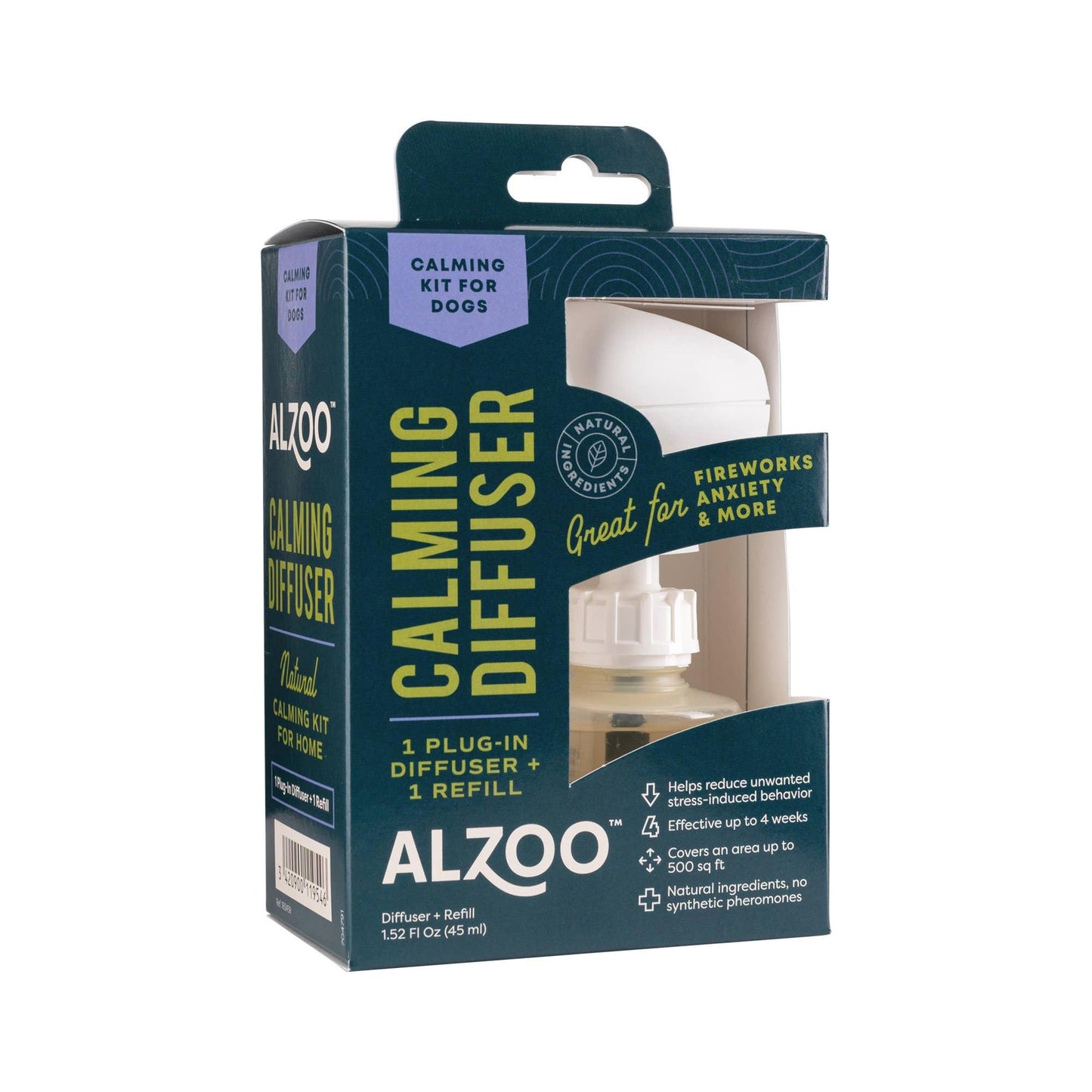 ALZOO - ALZOO Plant-Base Calming Diffuser Plug-in Kit for Dog