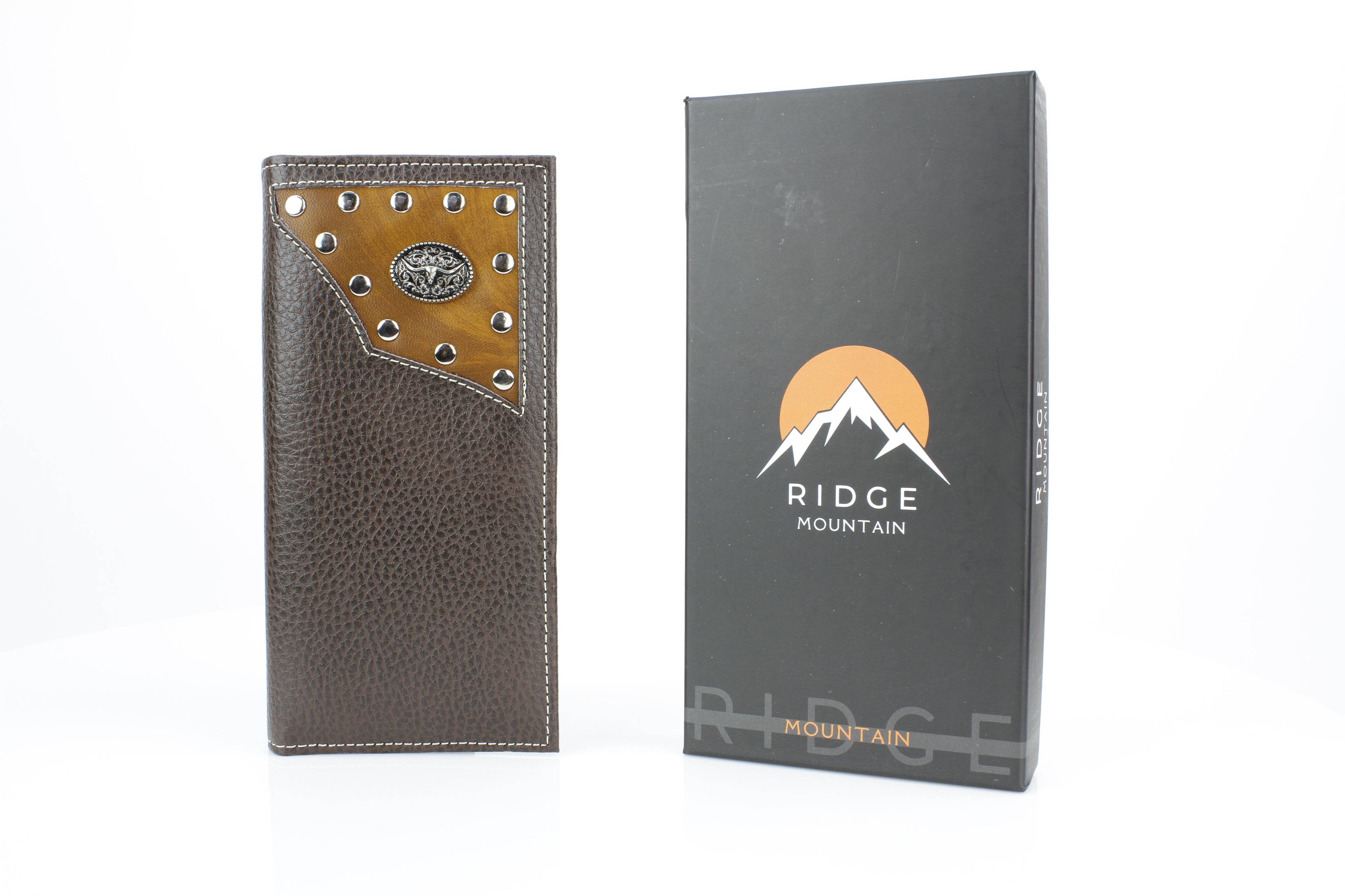 Rodeo Wallet with Bison Head Concho VL880