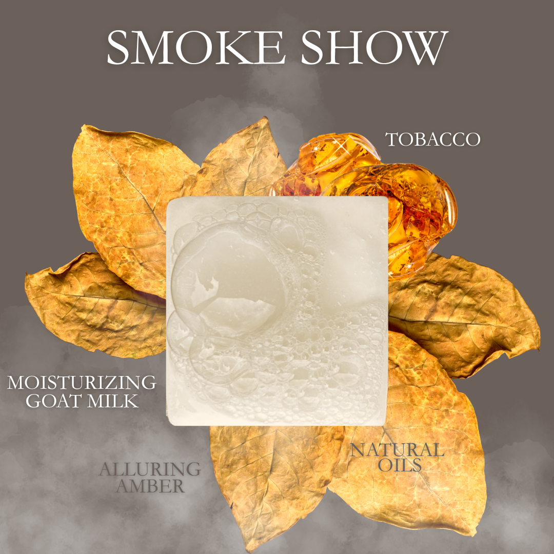SmokeShow Goat Milk Bar Soap | Natural Handmade Soap