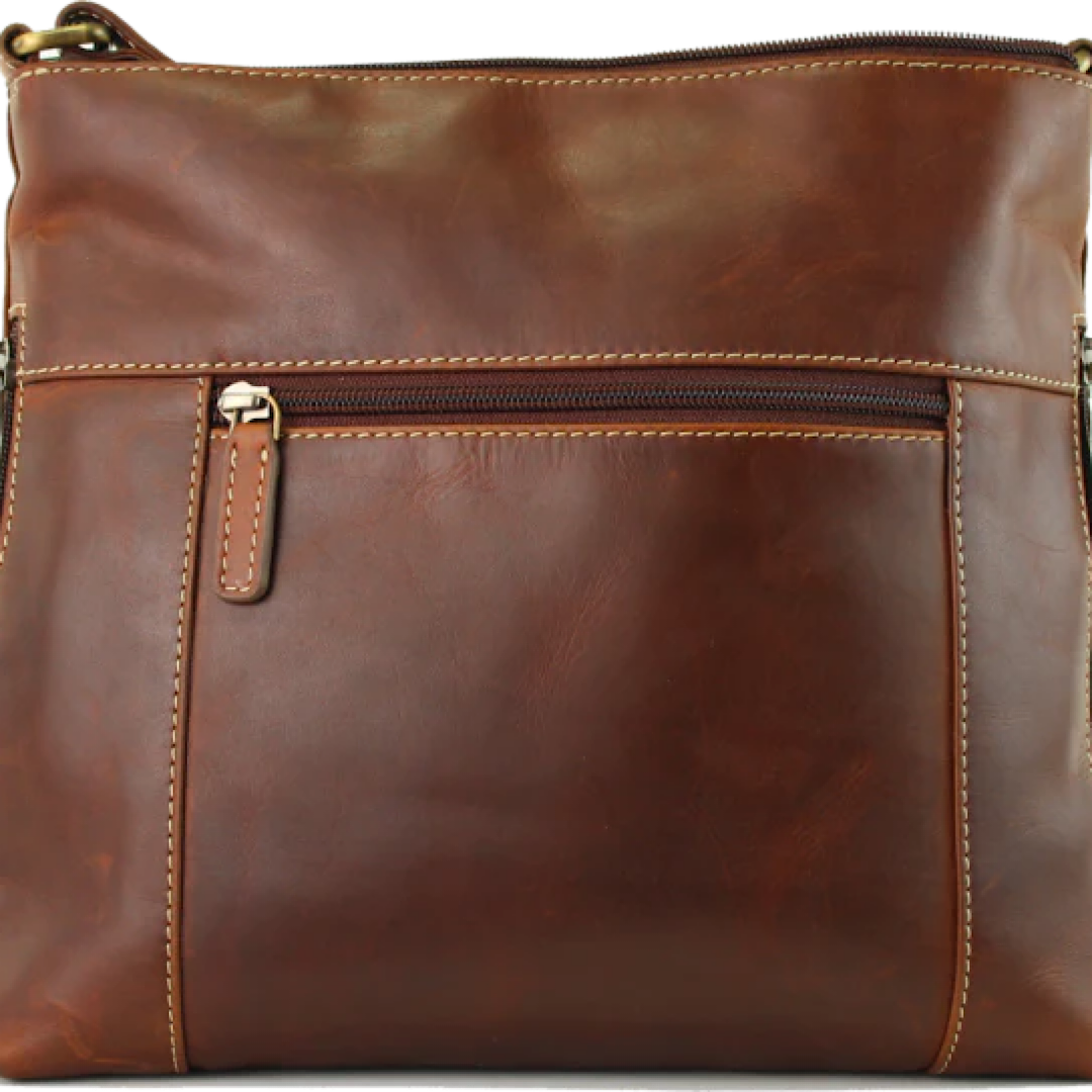 Rugged Earth - Brown Leather Handbag 199057