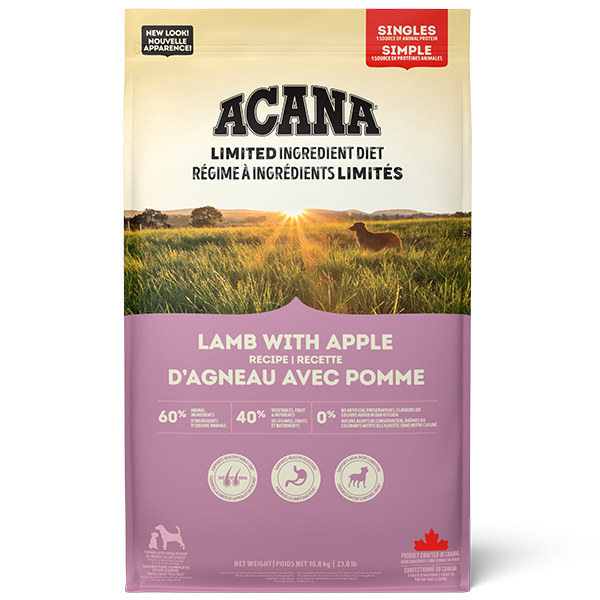 Acana Lamb & Apple Dog Food 10.8kg
