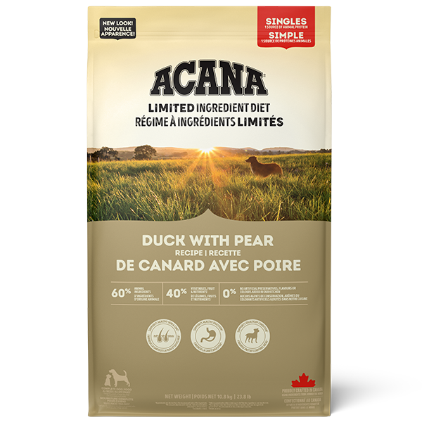 Acana Duck w/ Pear Dog Food 10.8kg