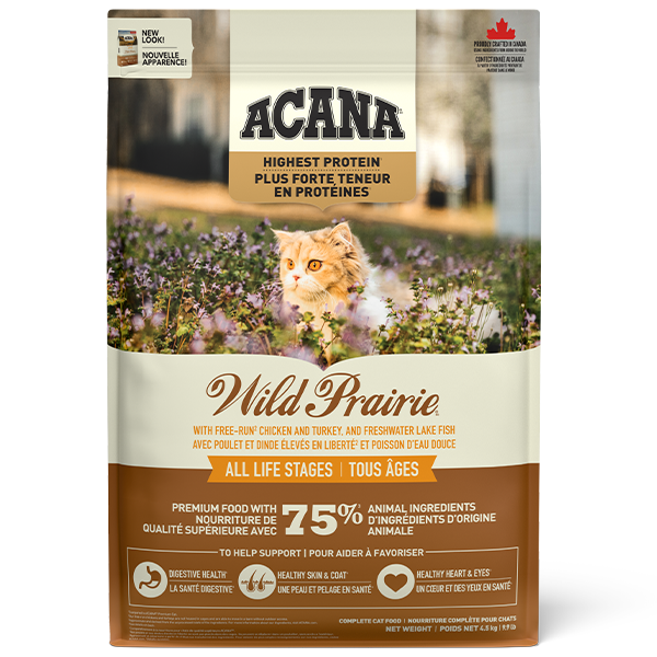 Acana Cat Food Highest Protein Wild Prairie 4.5 kg