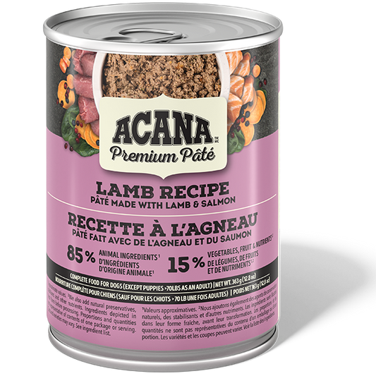 ACANA Dog Premium Pate Lamb 363g