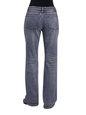 Stetson Western 641 Loose Bootcut Jeans - Women's
