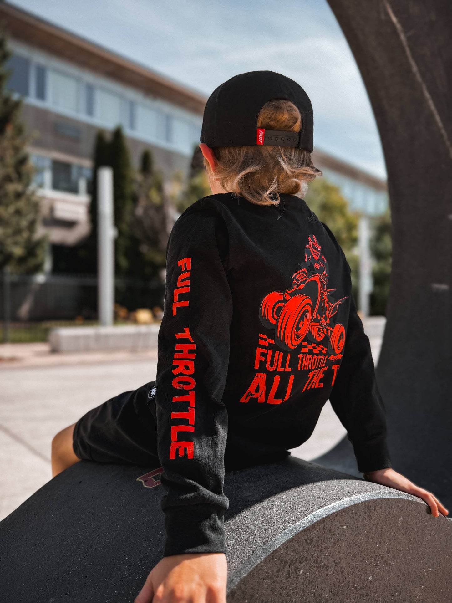 Full Throttle - Long sleeve Shirt Youth