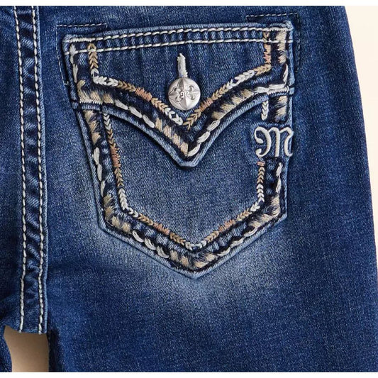 Miss Me Mid Rise Stretch Girls Jean