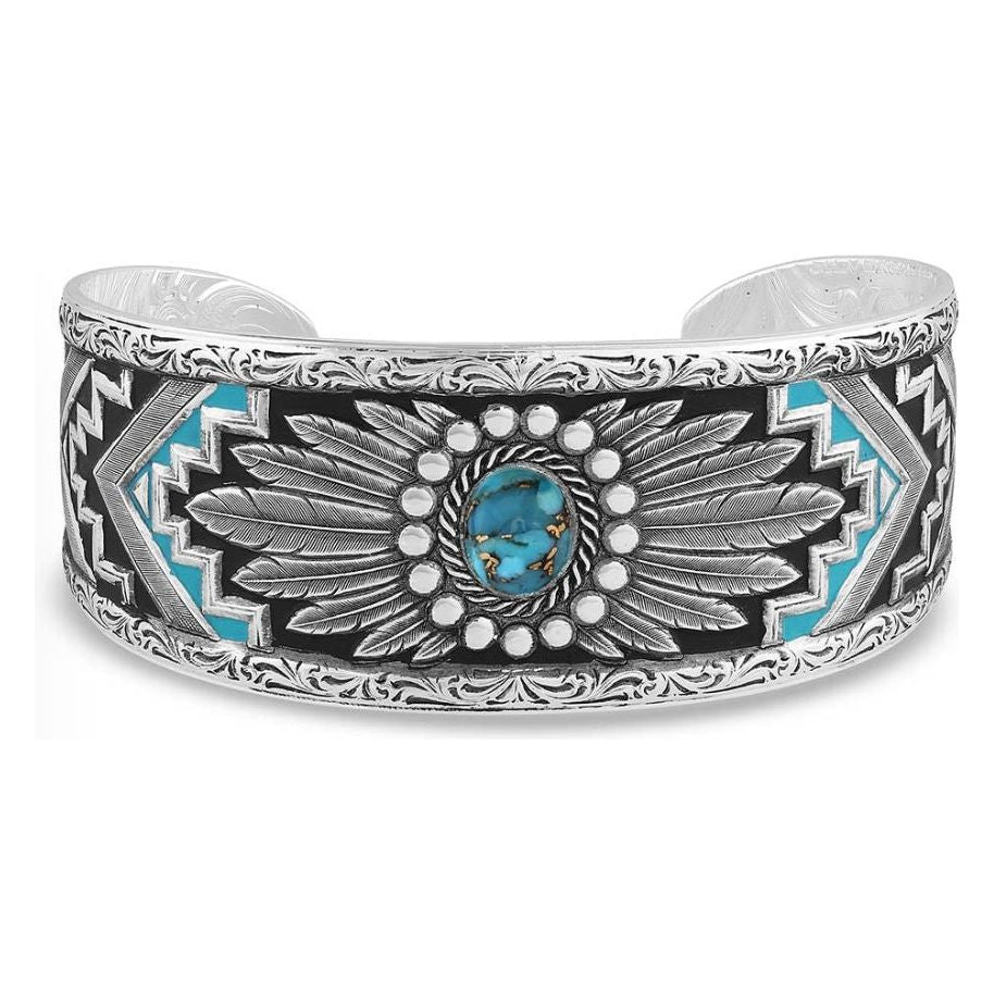 Blue Spring Turquoise Bracelet