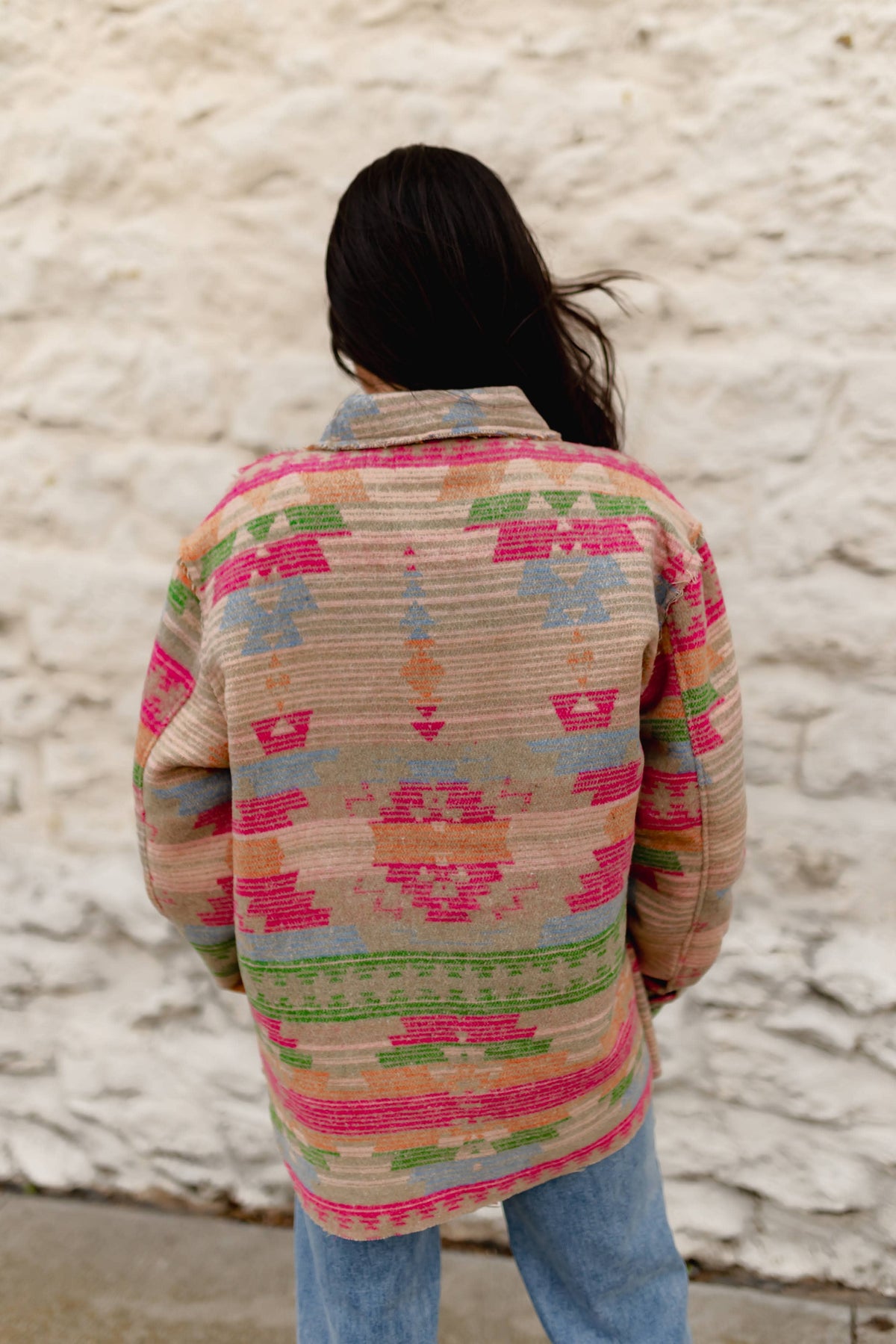 Turquoise Haven 1210 MULTI AZTEC JACKET