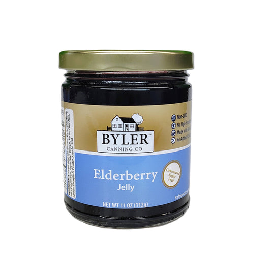 Byler's Granulated Sugar Free Elderberry Jelly, 11 Oz