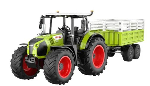 Double E 1:16 Claas Arion 660 Rc Tractor With Trailer 660-4633