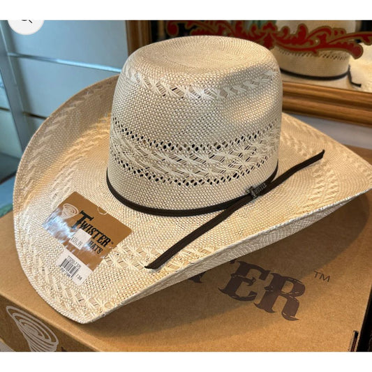 Twister Hats 20X Straw Cowboy Hat, Shantung, T73250