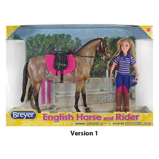 Breyer - English Horse & Rider Set 61114