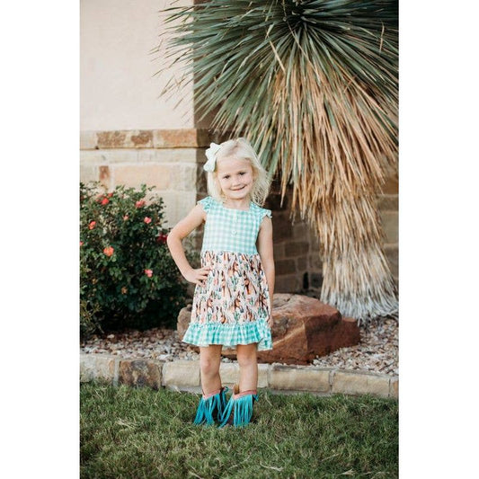 Desert Dasher Plaid Dress