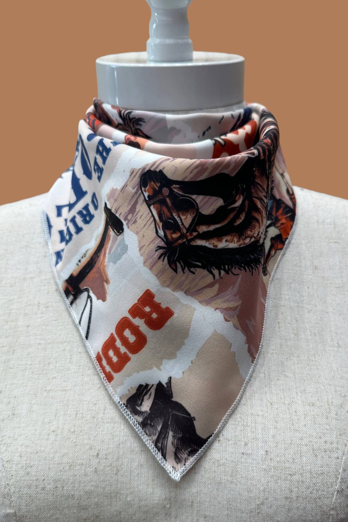Ciao The Original Rodeo Print Scarf, Wild Rag SC-6716